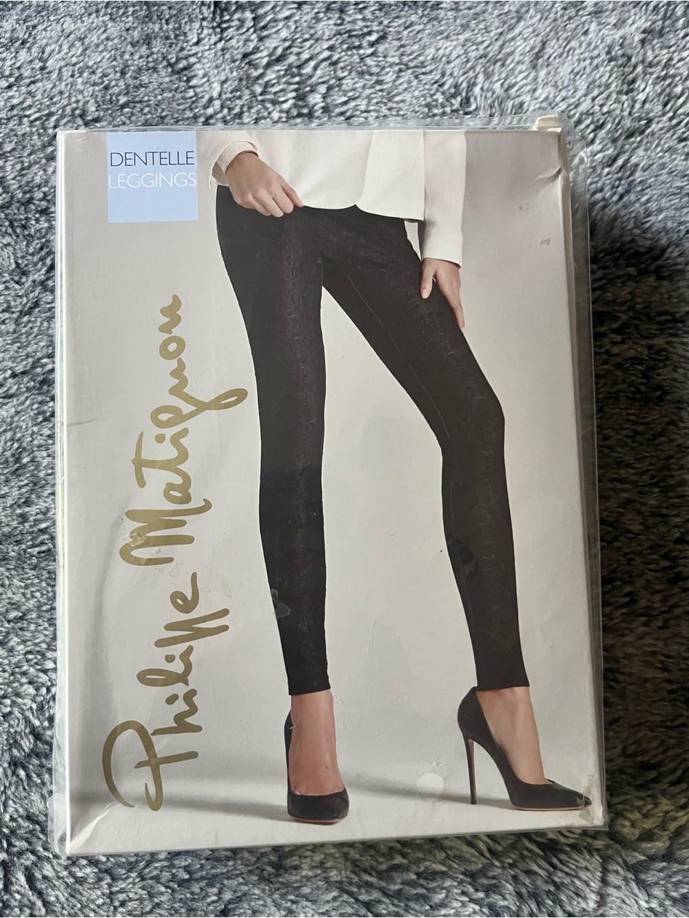Philippe Matignon Black Leggings